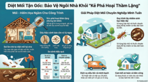 Mối là gì Vì sao cần dịch vụ diệt mối ngay khi phát hiện