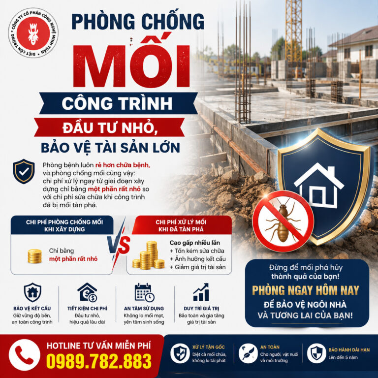 Phòng chống mối 2026
