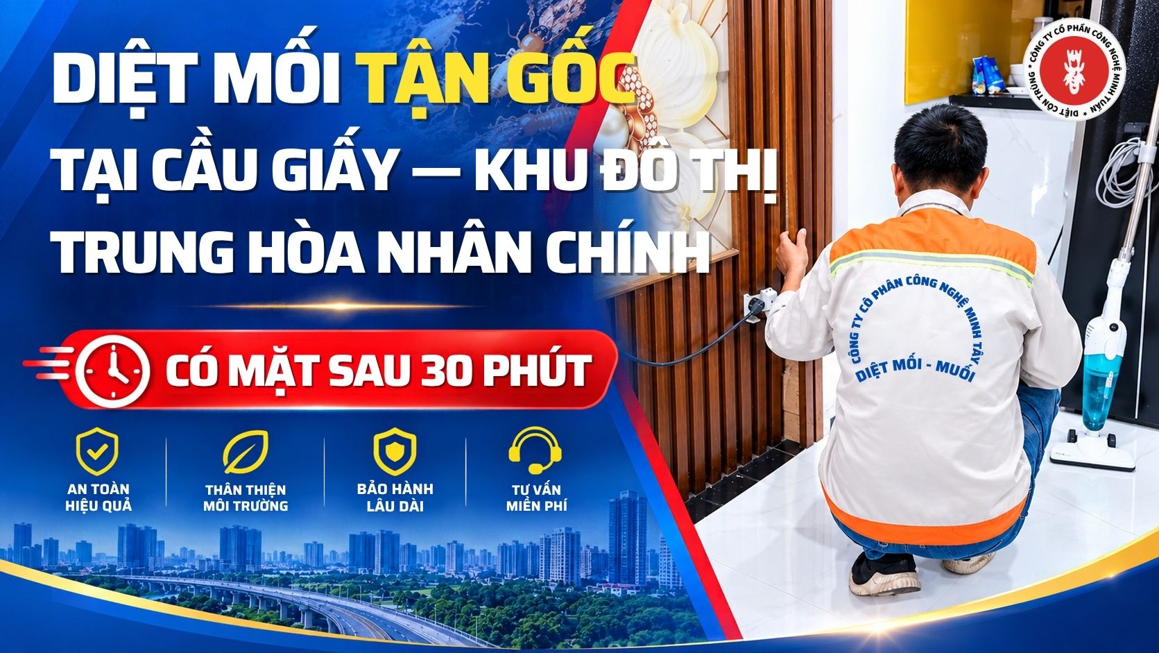 Diệt Mối Tận Gốc Tại Cầu Giấy — Khu Đô Thị Trung Hòa Nhân Chính