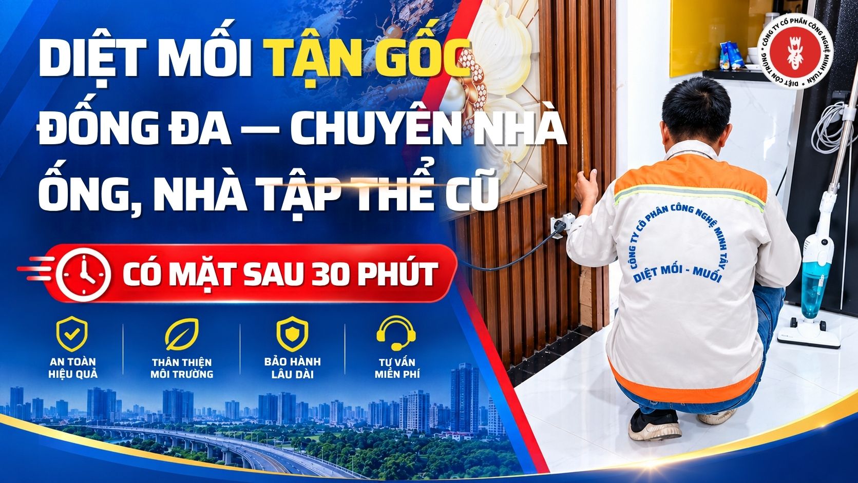 Diệt Mối Tận Gốc Tại Đống Đa — Chuyên Nhà ống, Nhà Tập Thể Cũ